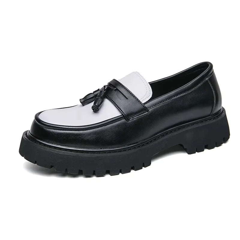 Black White-Tassel / 12