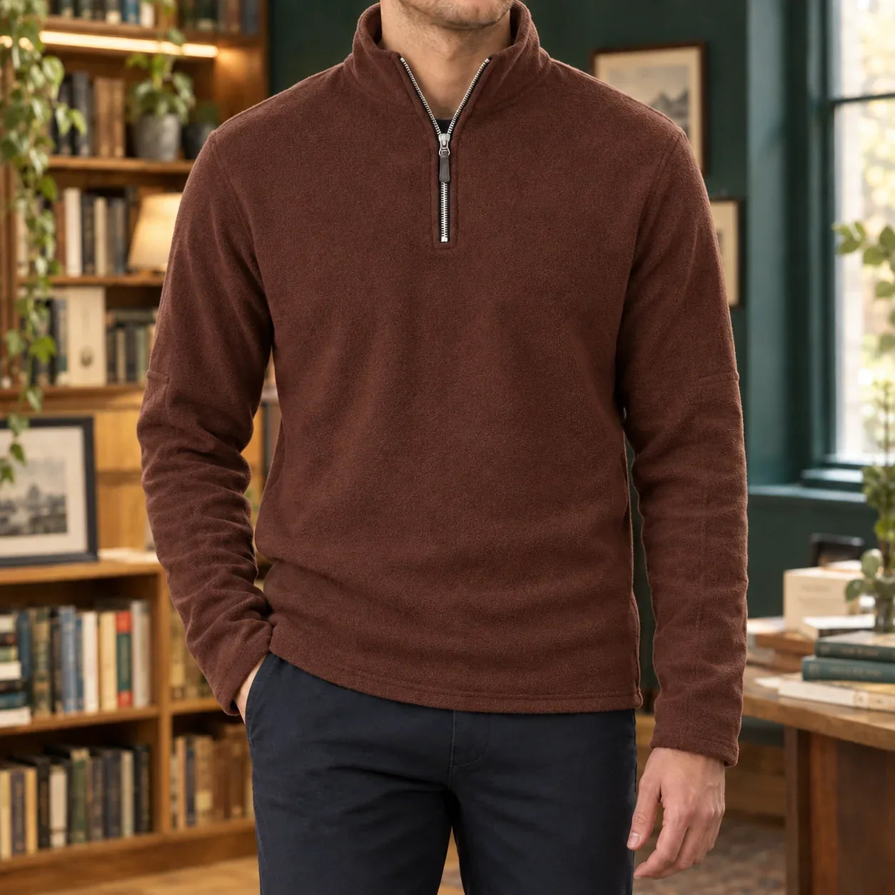 Dark Brown / 4XL