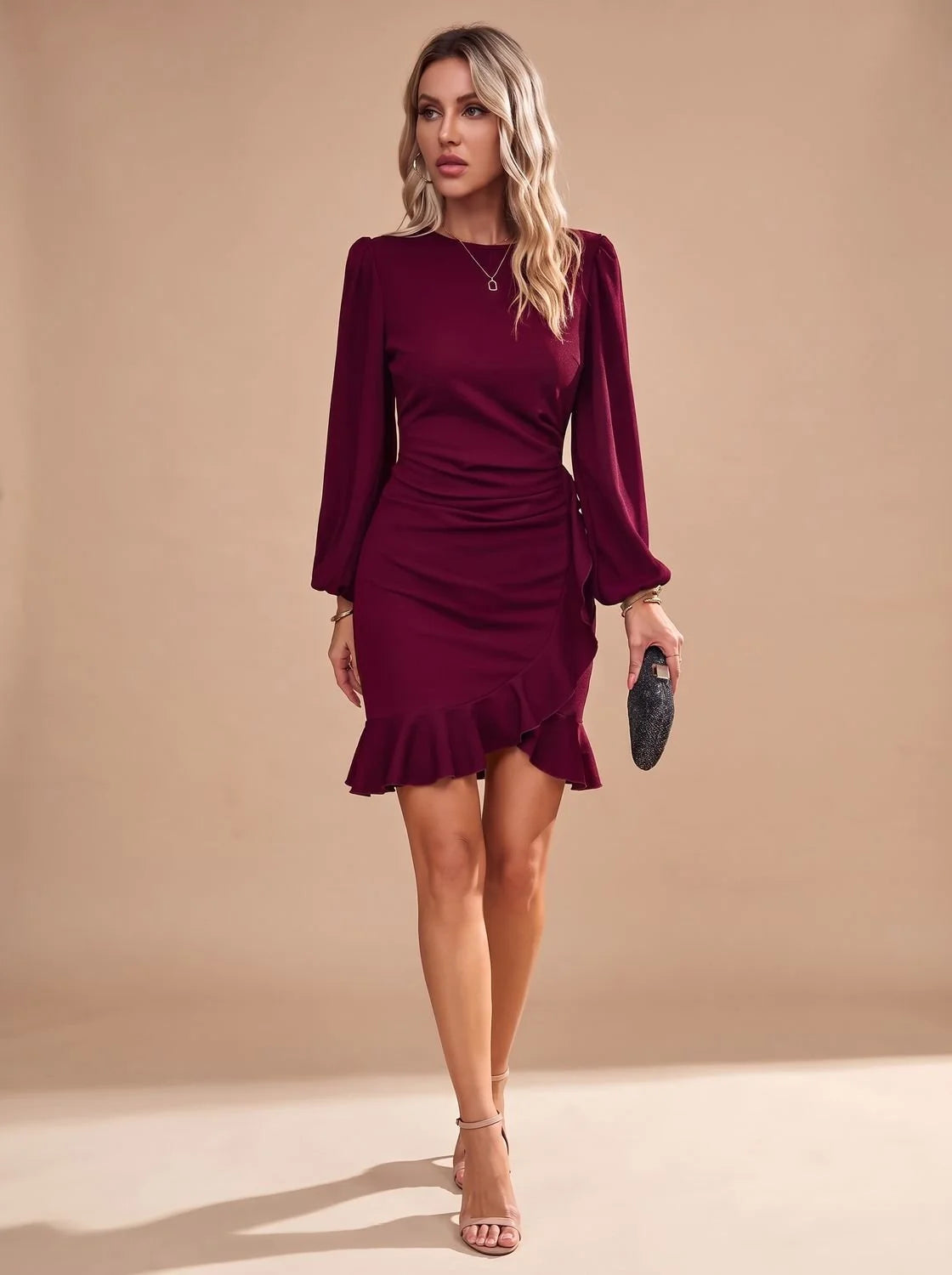 Burgundy / XXL